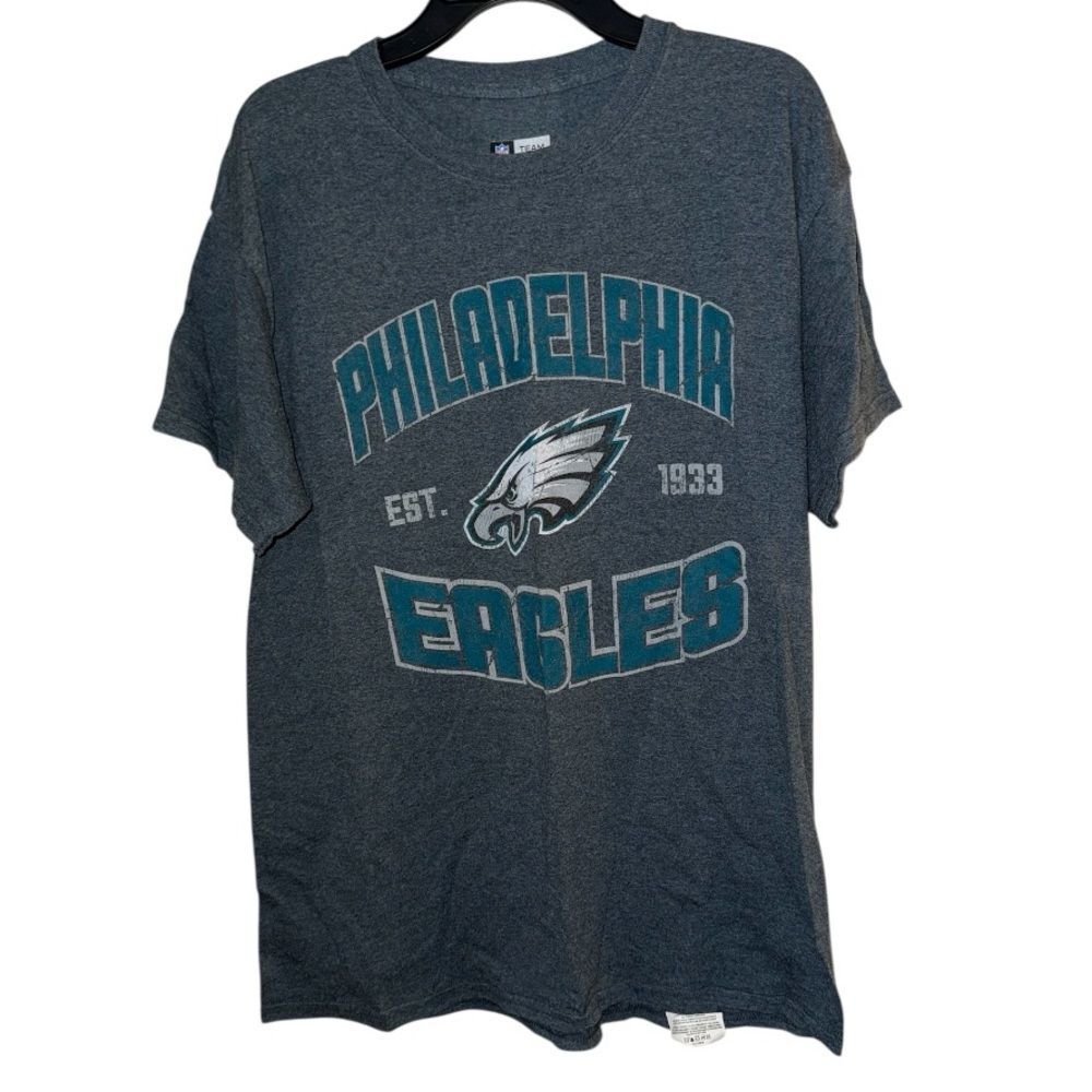 Men’s Philadelphia Eagles NFL Vintage Sports T-Shirt Size Large Football Fan Tee